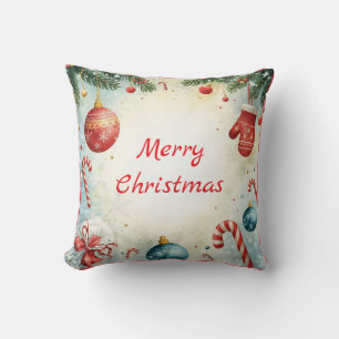 Traditional Christmas Cushions Personalised