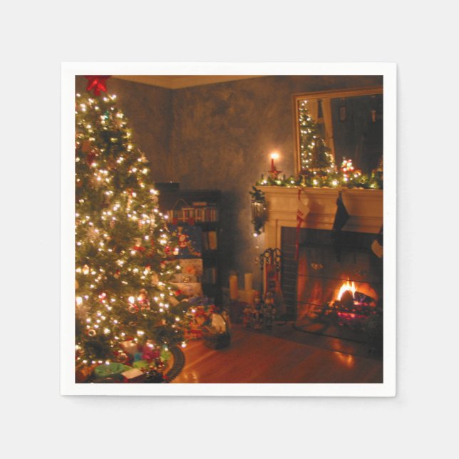 Traditional Christmas Napkins (Front)