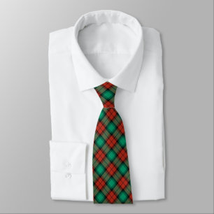 Traditional Christmas Plaid Tie
