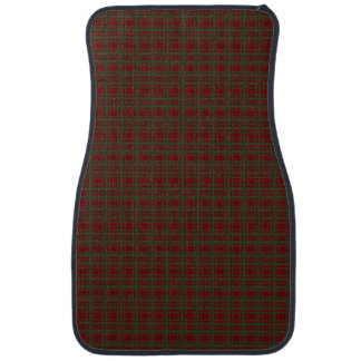 Traditional Christmas Red Green Checker Plaid Car Floor Mat