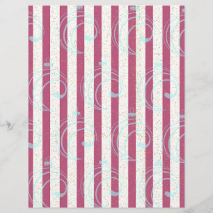 Traditional Christmas Scrapbook Paper