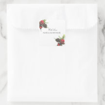 Traditional Christmas Wedding Favor