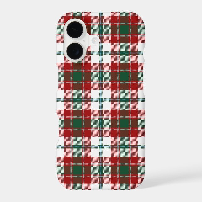 Traditional City of Glasgow Civic Plaid Case-Mate iPhone Case (Back)