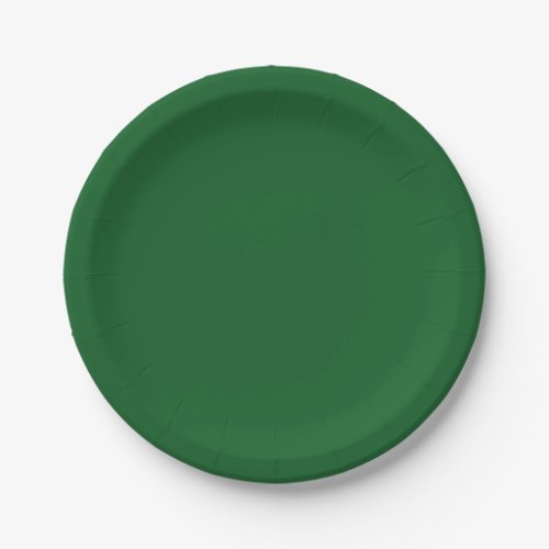 Traditional _ Classic Green Paper Plates