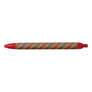 traditional colored Christmas striped Pen