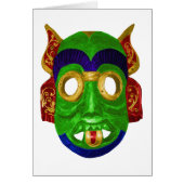 Traditional Colourful Thai Mask (Front)