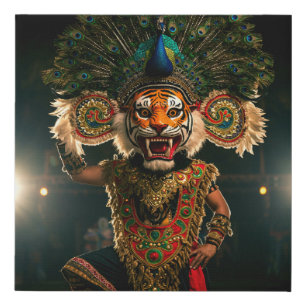 "Traditional Cultural Mask Wall Art – Exotic Ethni