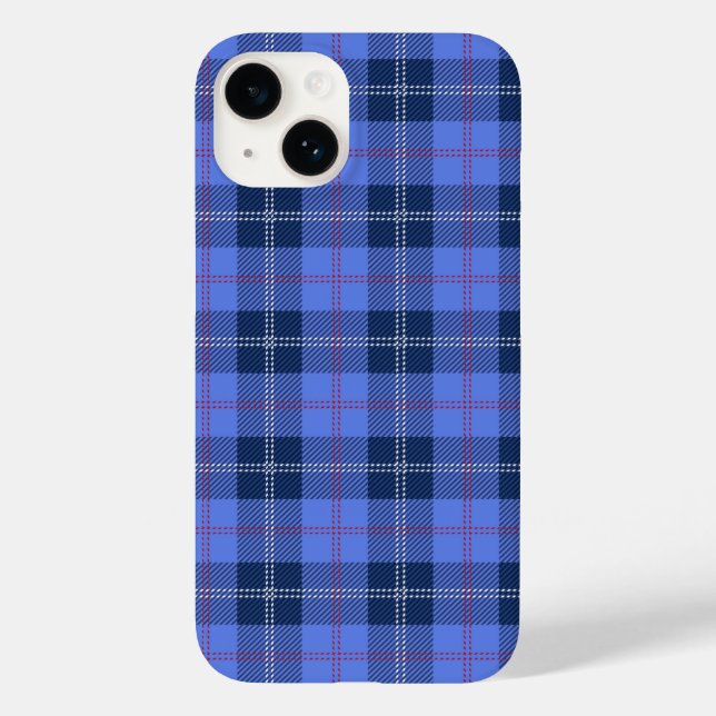 Traditional Davidson Clan Plaid Tartan Case-Mate iPhone Case (Back)