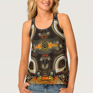Traditional Design Women's Tank Top
