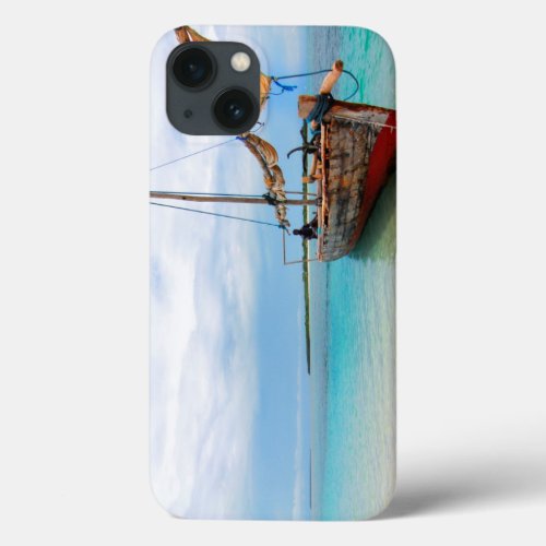 Traditional Dhow Zanzibar Tanzania iPhone 13 Case