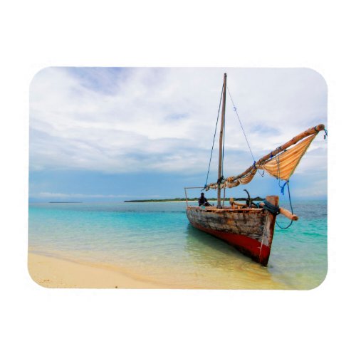 Traditional Dhow Zanzibar Tanzania Magnet