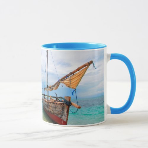 Traditional Dhow Zanzibar Tanzania Mug