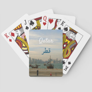 Traditional Dhows in Doha Qatar Poker Cards