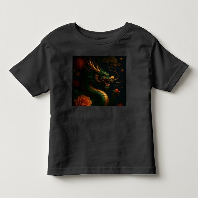 Traditional Dragon Art in China Toddler T-shirt (Front)