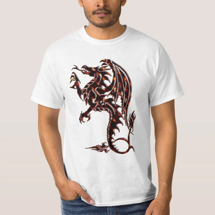 Traditional Dragon T-Shirt | Zazzle