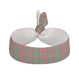 Traditional Dunbar Tartan Plaid Head Band Ribbon Hair Tie