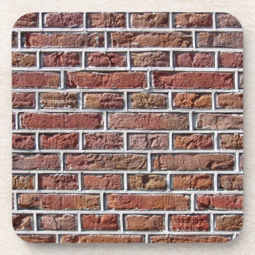 Traditional Dutch Brickwork Pointing Photo Drink Coaster