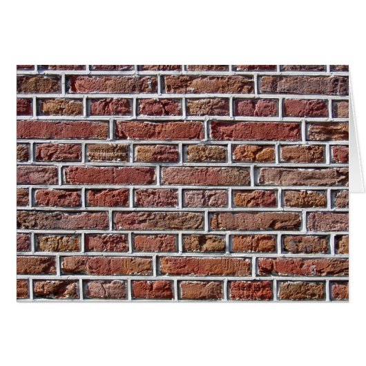 Traditional Dutch Red Brickwork Pointing Photo Cards (Front Horizontal)