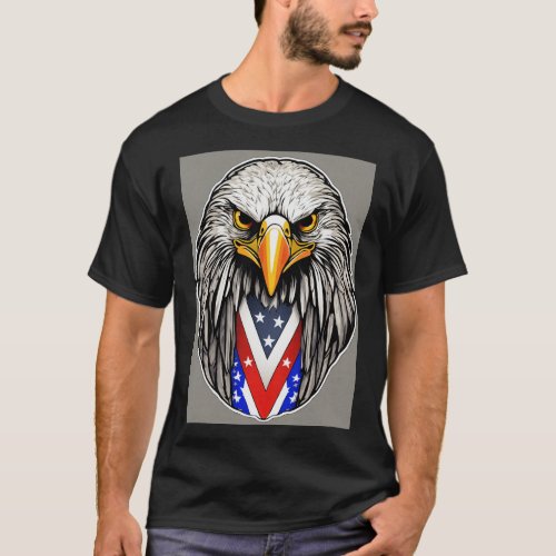 Traditional eagle tattoo T_shirt T_Shirt