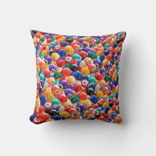 Traditional Eightball Colors, Cushion