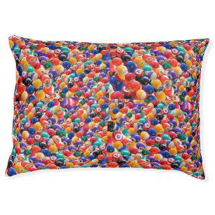 Traditional Eightball Colors, Dog Bed