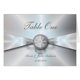traditional elegant pearl white wedding cards