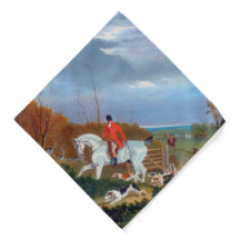 Traditional English Fox Hunt Sports Dog