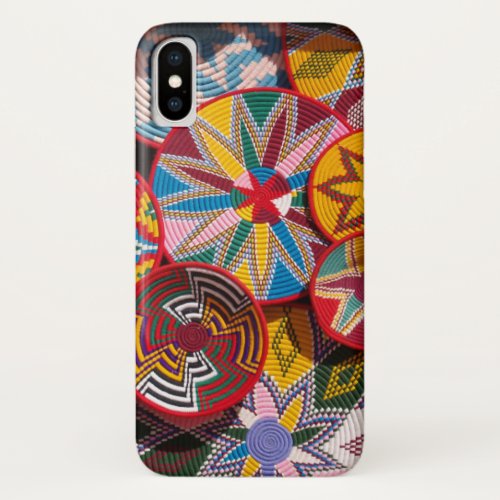 Traditional Ethiopian Baskets iPhone X Case
