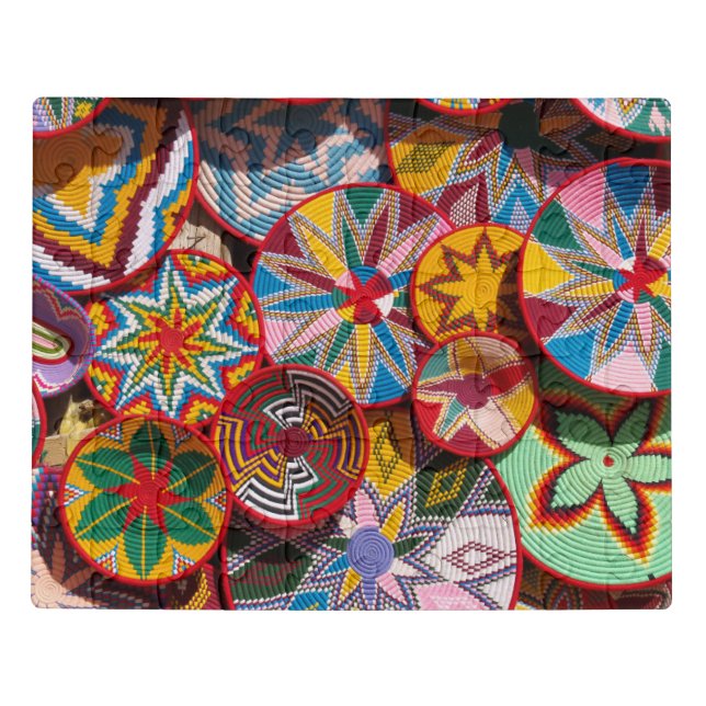 Traditional Ethiopian Baskets Jigsaw Puzzle (Puzzle Horizontal)