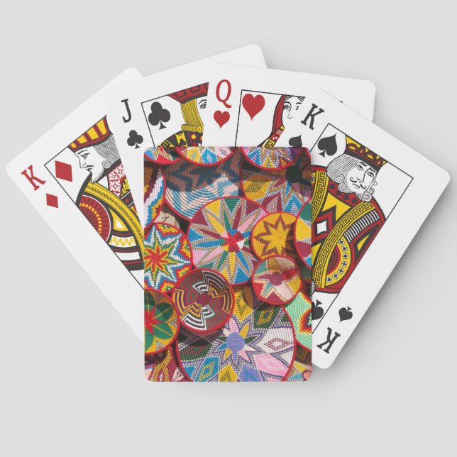 Traditional Ethiopian Baskets Poker Cards (Back)