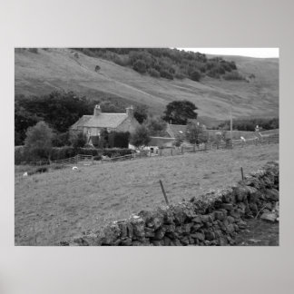 "Traditional Farm House" Poster