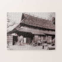 Traditional Farmhouse of Mimasaka Jigsaw Puzzle
