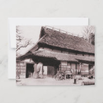 Traditional Farmhouse of Mimasaka Postcard