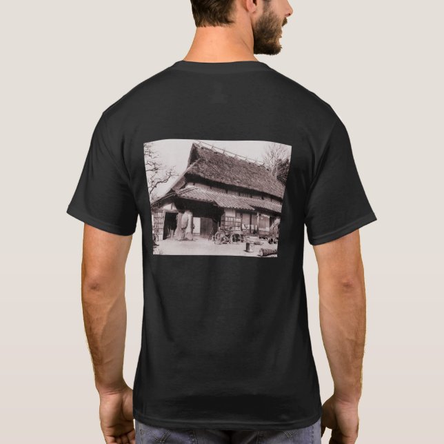 Traditional Farmhouse of Mimasaka T-Shirt (Back)