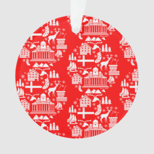 Traditional Finnish Christmas Decor Ornament