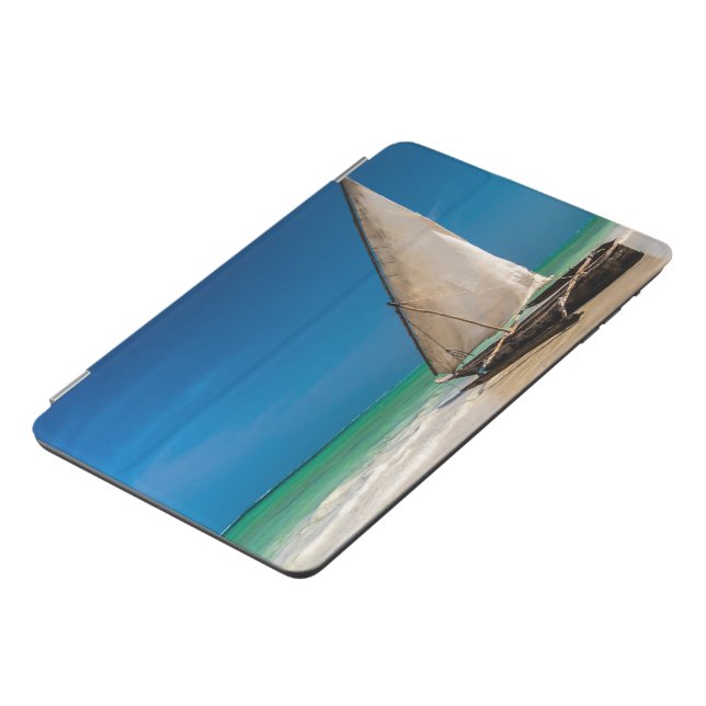 Traditional fishing boat on the beach iPad mini cover (Side)