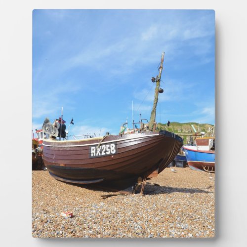 Traditional Fishing Boat Plaque