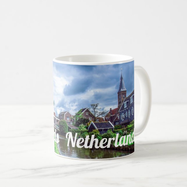 Traditional fishing village Marken, Netherlands Coffee Mug (Front Right)