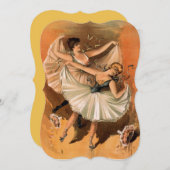 Traditional Folk Dance Vintage Postcard (Front/Back)