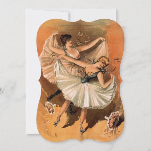 Traditional Folk Dance Vintage Postcard (Front)