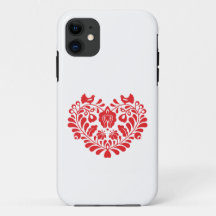Traditional Folk Pattern iPhone Case