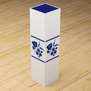 Traditional Folk Pattern Wine Favor Box