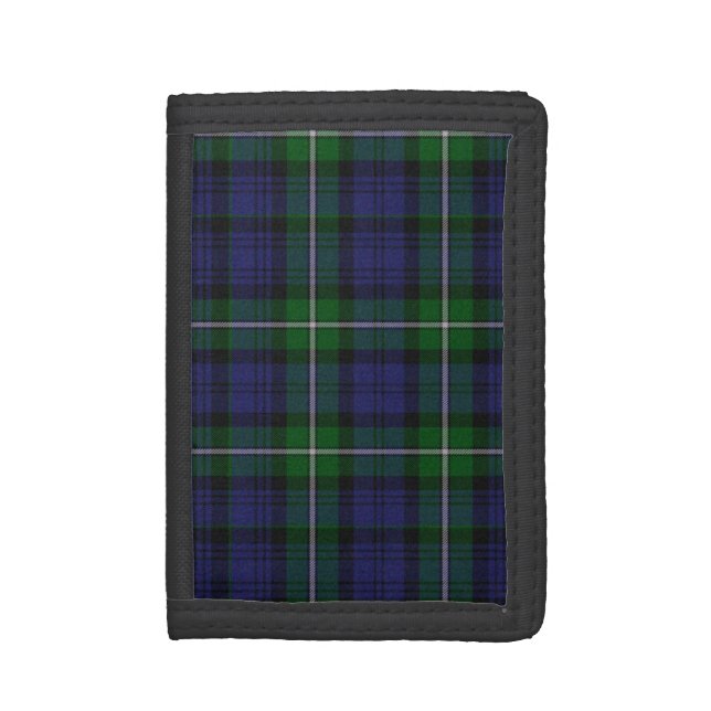 Traditional Forbes Tartan Plaid Wallet (Front Vertical)
