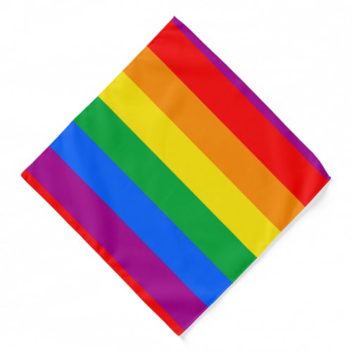 Traditional Gay Pride Flag Bandana