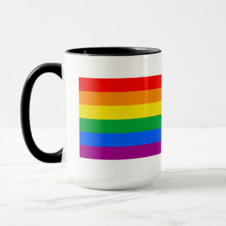 Traditional Gay Pride Flag Coffee Mug