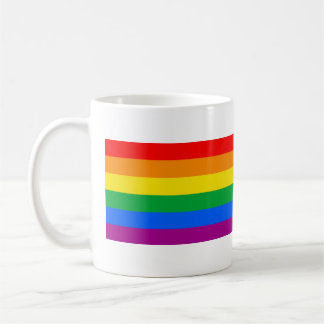 Traditional Gay Pride Flag Coffee Mug