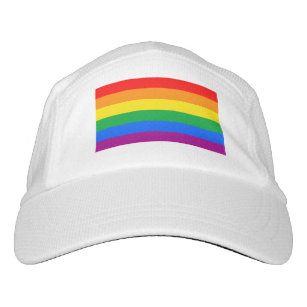 Flying Rainbow Flag Trucker Cap Pride Ally Hat LGBTQ 