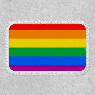 Traditional Gay Pride Flag Patch