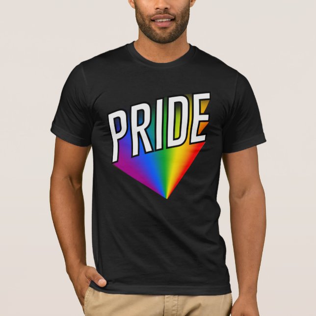 Traditional Gay Pride Flag T-Shirt (Front)