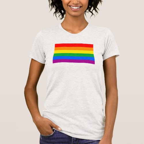 Traditional Gay Pride Flag T_Shirt